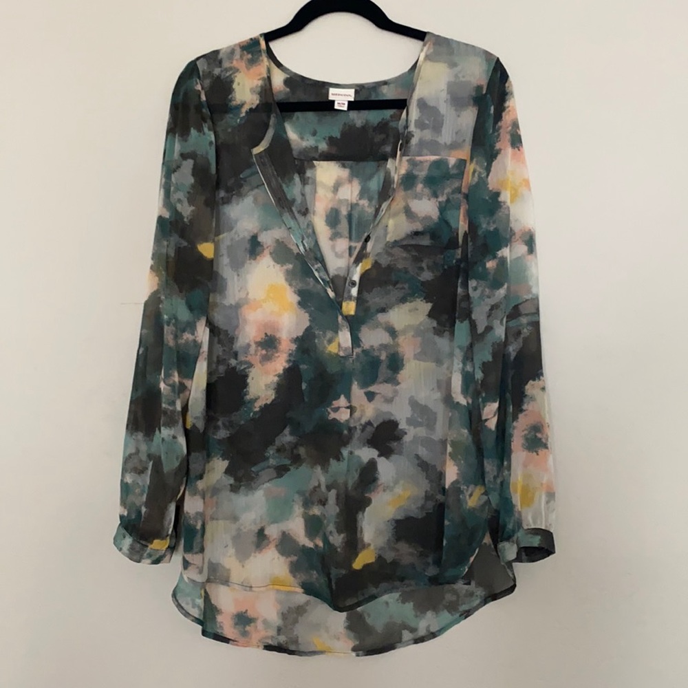 Merona Watercolor Blouse
